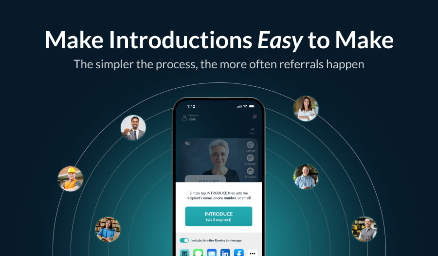 Make Introductions Easy To Make. The simpler the process, the more often referrals happen